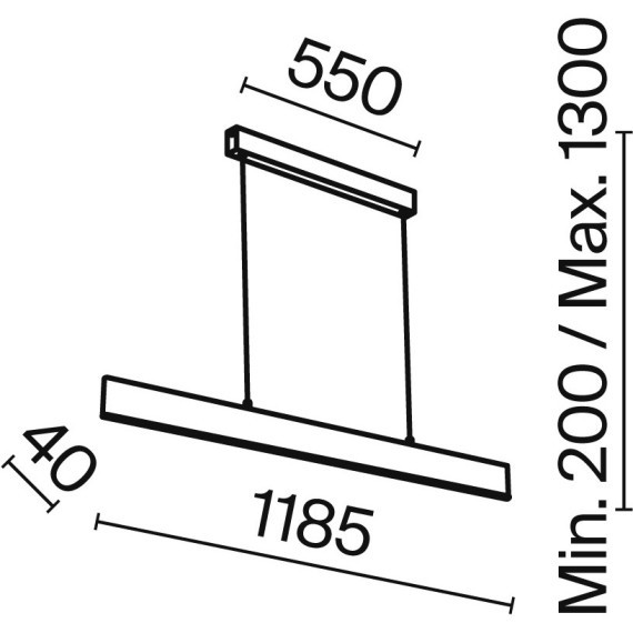 Подвесной светильник Step P010PL-L30W