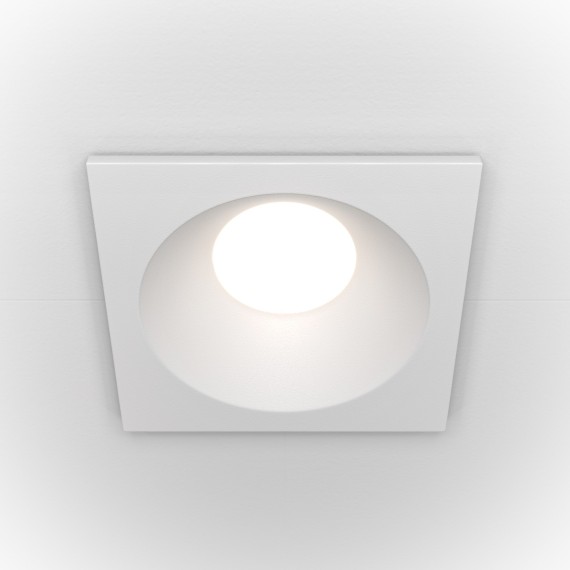 Встраиваемый светильник Maytoni DL033-2-01W Zoom IP65 под лампу 1xGU10 50W