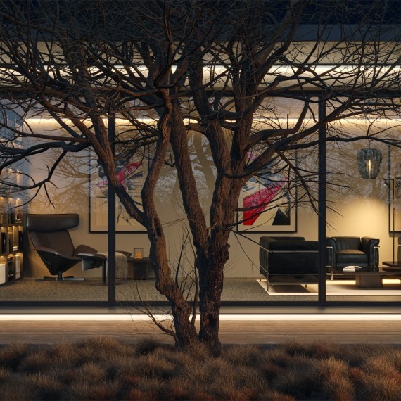 Гибкий неон 17x12 24В 10Вт/м 4000K IP67 5м 432002