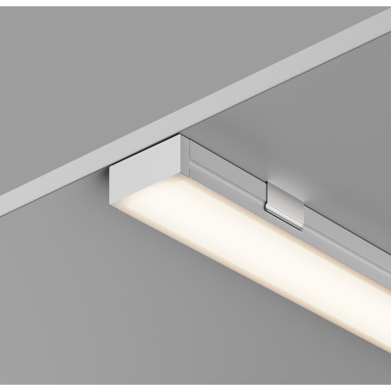 Алюминиевый профиль накладной 15x6 (Белый, 2 м), ALM-001-W-2M 631004