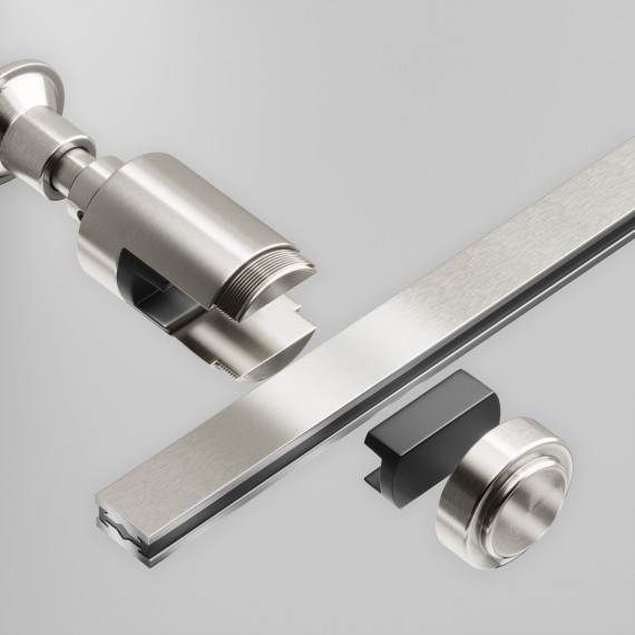 Крепление настенное Wall одинарное Maytoni Flarity платина TRA155CW-S1-PT