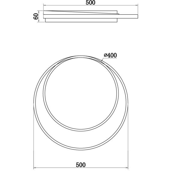 Потолочный светильник светодиодный с пультом Lisoa FR10032CL-L98B