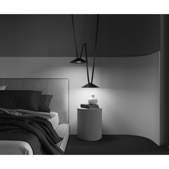 Светильник светодиодный на текстильный шинопровод Maytoni Parity TR127B-12W4K-B 720лм 12Вт CRI90