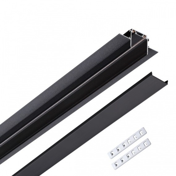 Магнитный плоский 2м шинопровод встраиваемый в ГКЛ 12мм Novotech Smal 135199