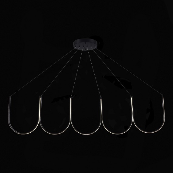 SL6202.413.01 Светильник подвесной ST-Luce Черный LED 1*68W 3000K HEIT