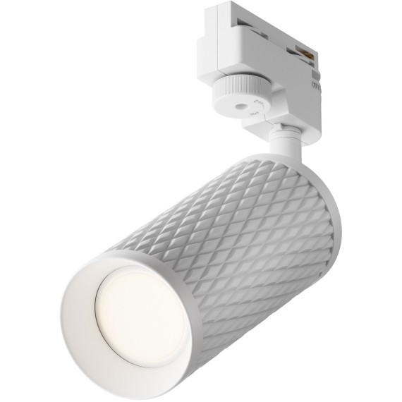 Однофазный двужильный трековый светильник Maytoni Unity TR011-1-GU10-W Focus Design под сменную лампу GU10