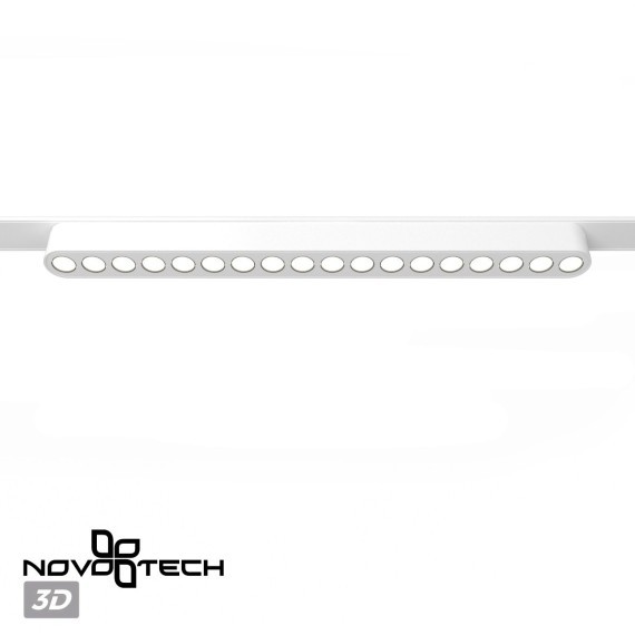 359245 Трековый магнитный светодиодный светильник Novotech SMAL 48V CRI90+ 3000К 1710Лм 36° 18W