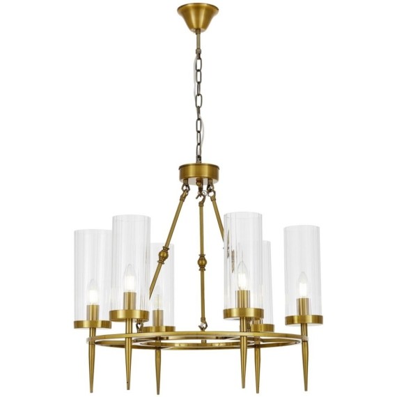 Подвесная люстра Moratti LDP 8022-6 MD+PR