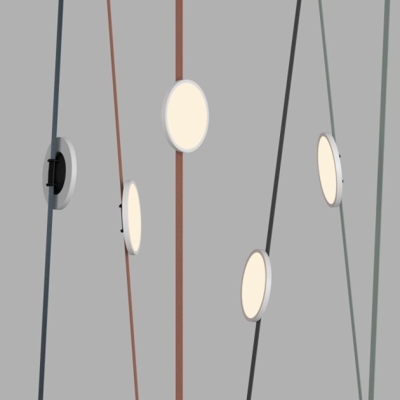 DK5567-WH+BK Cветодиодный светильник на ременный шинопровод Denkirs Belty CRI90+ 3000К 600Лм 120° 10Вт