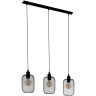 43333 Подвес WRINGTON, 3X60W(E27), L740, B150, H1100, сталь, черный