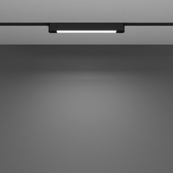 Однофазный двужильный светодиодный трековый светильник Maytoni Unity TR104-1-10W3K-B Basis Rot 3000К 590Лм CRI90+ 120° 10Вт