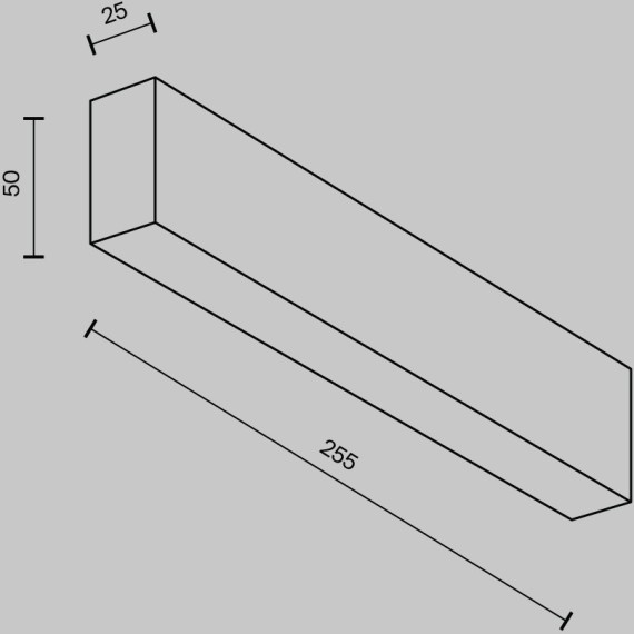 Потолочный светильник Technical C068CL-20W3-6K-B