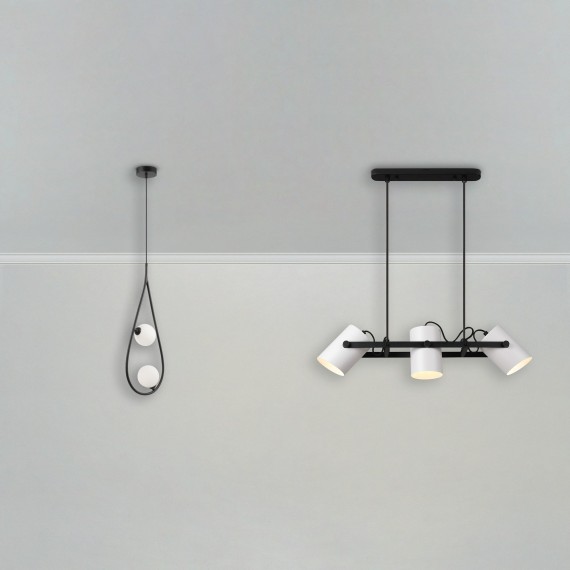 Подвесной светильник с 3 лампами Freya FR4005PL-03WB Elori под лампы 3xE27 25W