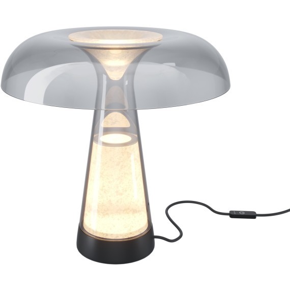 MOD484TL-L8BK Полностью стеклянная настольная лампа с перекл. цветовой температуры 2700, 3000, 4000К, 8Вт, CRI80, 180°, 203Лм Maytoni Artefact