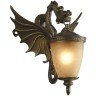 Уличный настенный светильник Favourite 1717-1W Dragon IP44 под лампу 1xE27 60W
