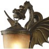 Уличный настенный светильник Favourite 1717-1W Dragon IP44 под лампу 1xE27 60W