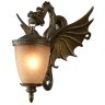 Уличный настенный светильник Favourite 1717-1W Dragon IP44 под лампу 1xE27 60W