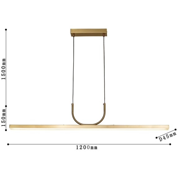 Подвесной светильник Raya 4097-2P