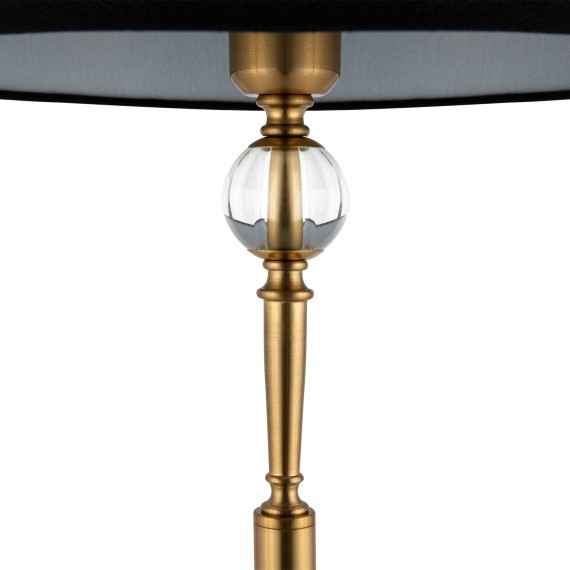 Торшер с абажуром Freya FR5190FL-01BS Rosemary под лампу 1xE27 60W