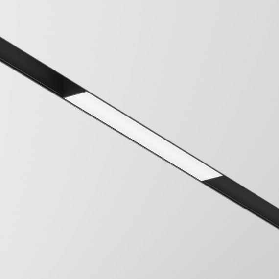 TR012-2-12W4K-B Трековый магнитный светодиодный светильник Maytoni Gravity CRI90+ 4000К 900Лм 120° 12Вт