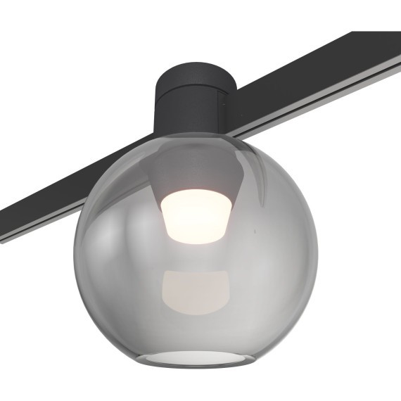 ST819.446.03 Магнитный трековый светильник черный LED 3W 4000K 89Lm Ra90 120° FARM