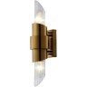Бра Crystal Lux JUSTO AP2 BRASS