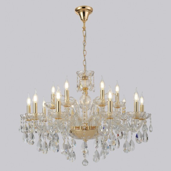 Люстра Crystal Lux MONICA SP10+5 GOLD