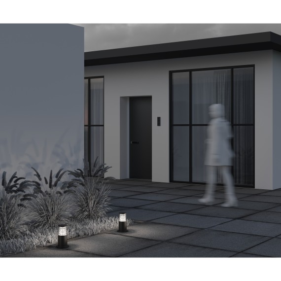 Уличный наземный светильник Maytoni O576FL-01B1 Bronx IP54 под лампу 1xE27 60W