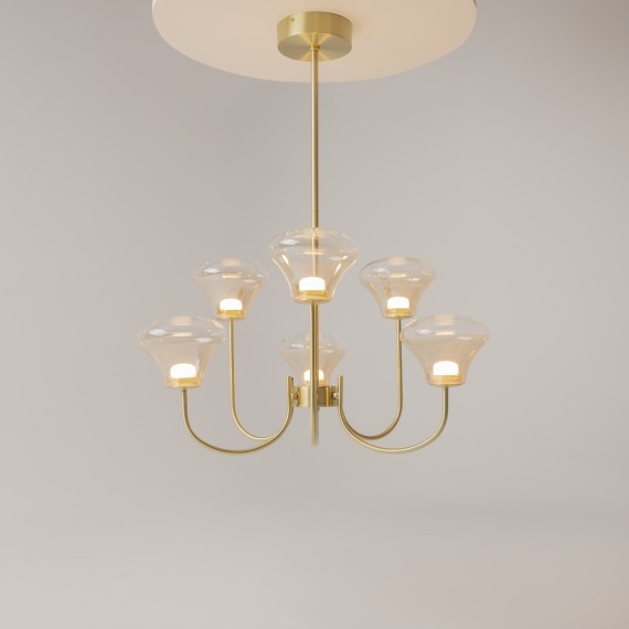 Подвесная люстра Maytoni MOD402PL-L20BS3K