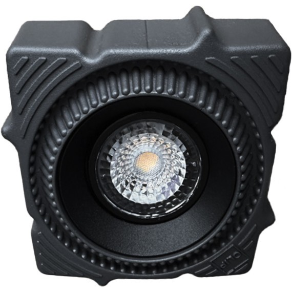 ST753.438.07 Св-к встр. светодиодный в натяжной ПВХ потолок Черный LED 1*7W 3000K 560Lm Ra80 60° IP2 Встраиваемые светильники