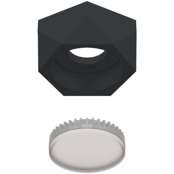 4670-1U, уличный светильник, L110xW95xH42, 1xGX53LEDx15W, IP54, excluded