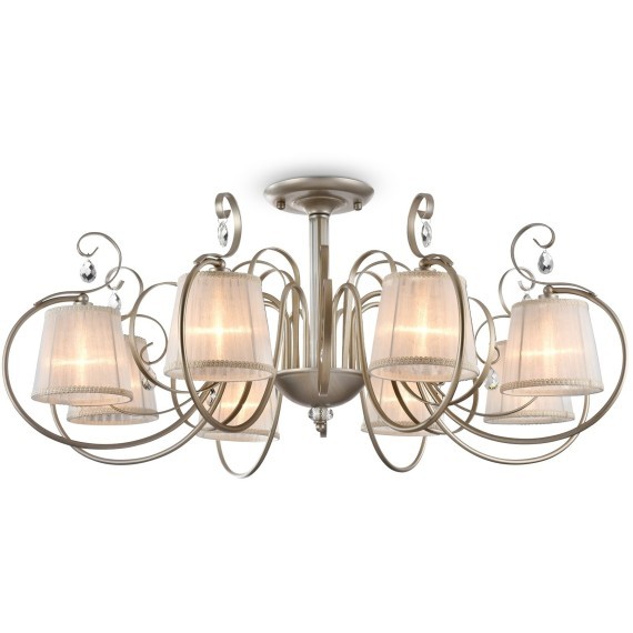 Люстра потолочная Freya FR2020-CL-08-BG Simone под лампы 8xE14 40W