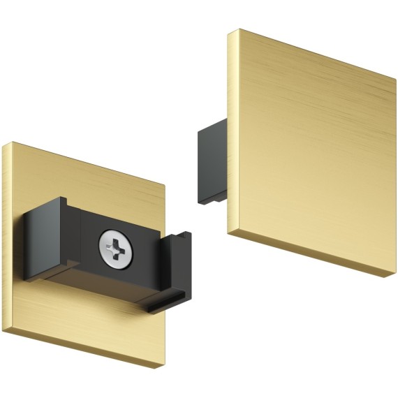 TR5735-SB Торцевые заглушки 2шт (при монтаже без экрана) Denkirs Shine 48V