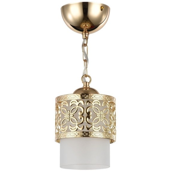 Подвесной светильник с 1 плафоном Freya FR2200-PL-01-G Teofilo под лампу 1xE27 60W