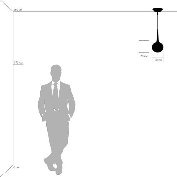 Подвесной светильник Lightstar 803110 Globo под лампу 1xG9 40W