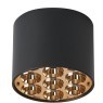 Светильник потолочный 6W 470LM 4000K, черный/золото Guarda Lightstar 080642