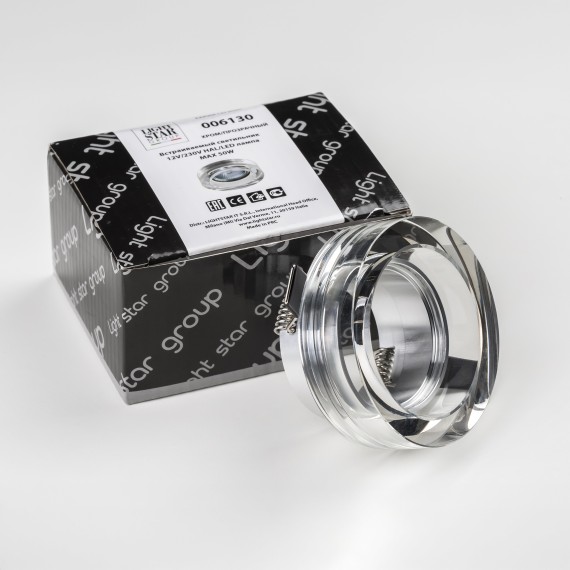 Встраиваемый светильник Lightstar 6130 Lei mini под лампу 1xGU10 50W