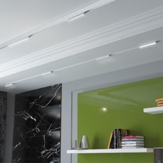 358538 Трековый светодиодный светильник Novotech Flum CRI90+ 4000К 960Лм 100° 12W