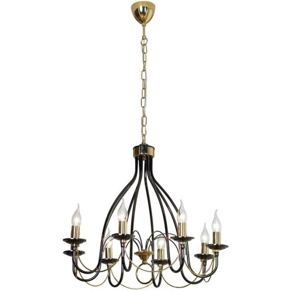 Люстра подвесная Lussole LSA-4613-08 TODI IP21 под лампы 8xE14 320W