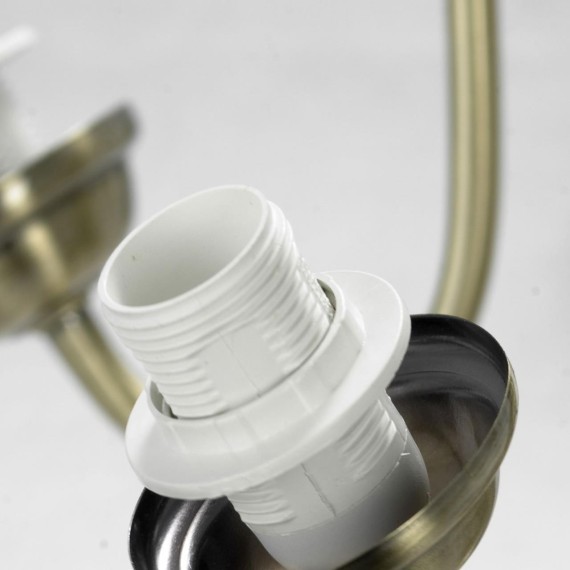 Люстра потолочная Lussole GRLSP-8026 ANAHEIM IP21 под лампы 6xE14 36W