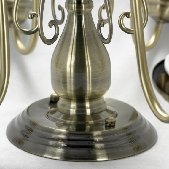 Люстра потолочная Lussole GRLSP-8026 ANAHEIM IP21 под лампы 6xE14 36W