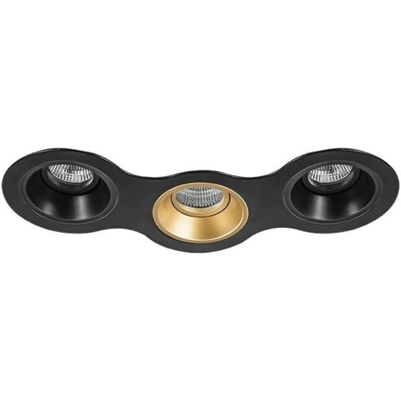 Встраиваемый светильник Lightstar D697070307 Domino под лампы 3xGU5.3 150W