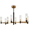 Люстра на штанге Freya FR5167PL-08BS Ambra под лампы 8xE14 40W