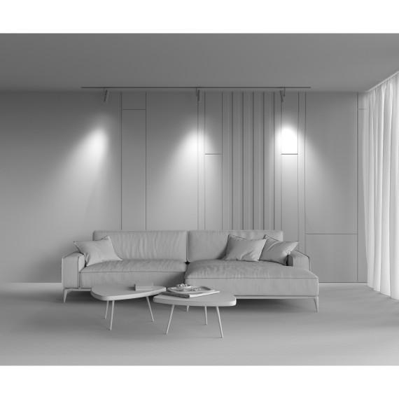 TR005-4-12W-DS-BBS Трековый магнитный SMART (App, Bluetooth Mesh, Алиса) светодиодный светильник Maytoni Exility CRI90+ 2700-6000К 953Лм 36° 12Вт