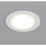 DK3048-WH Встраиваемый светильник, IP 20, 7Вт, LED, белый, пластик