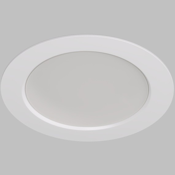 DK3048-WH Встраиваемый светильник, IP 20, 7Вт, LED, белый, пластик