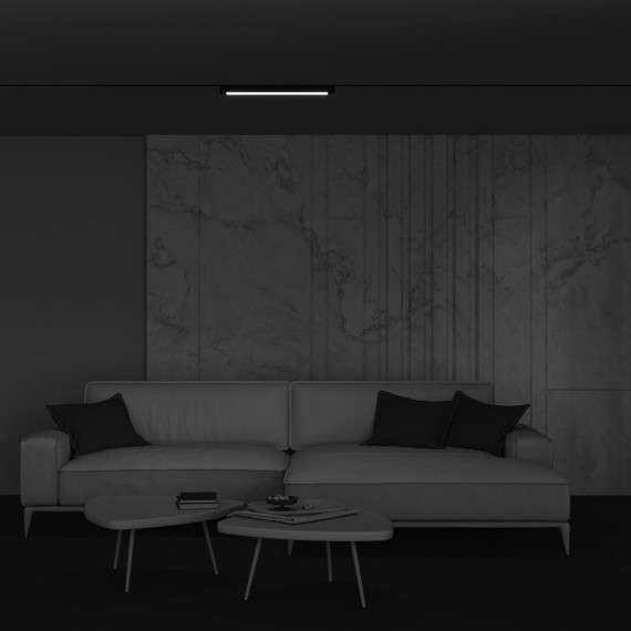 Однофазный двужильный светодиодный трековый светильник Maytoni Unity TR104-1-20W3K-B Basis Rot 3000К 1080Лм CRI90+ 120° 20Вт