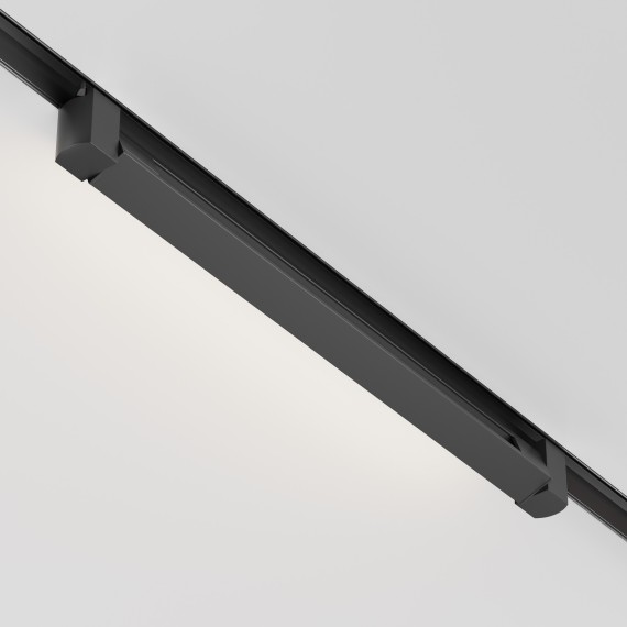 Однофазный двужильный светодиодный трековый светильник Maytoni Unity TR104-1-20W3K-B Basis Rot 3000К 1080Лм CRI90+ 120° 20Вт