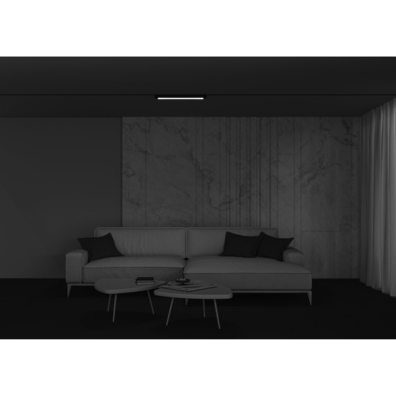 Однофазный двужильный светодиодный трековый светильник Maytoni Unity TR104-1-20W3K-B Basis Rot 3000К 1080Лм CRI90+ 120° 20Вт