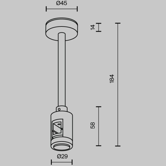 Комплектующие для трековой системы Technical TRA156C-SL1-PT